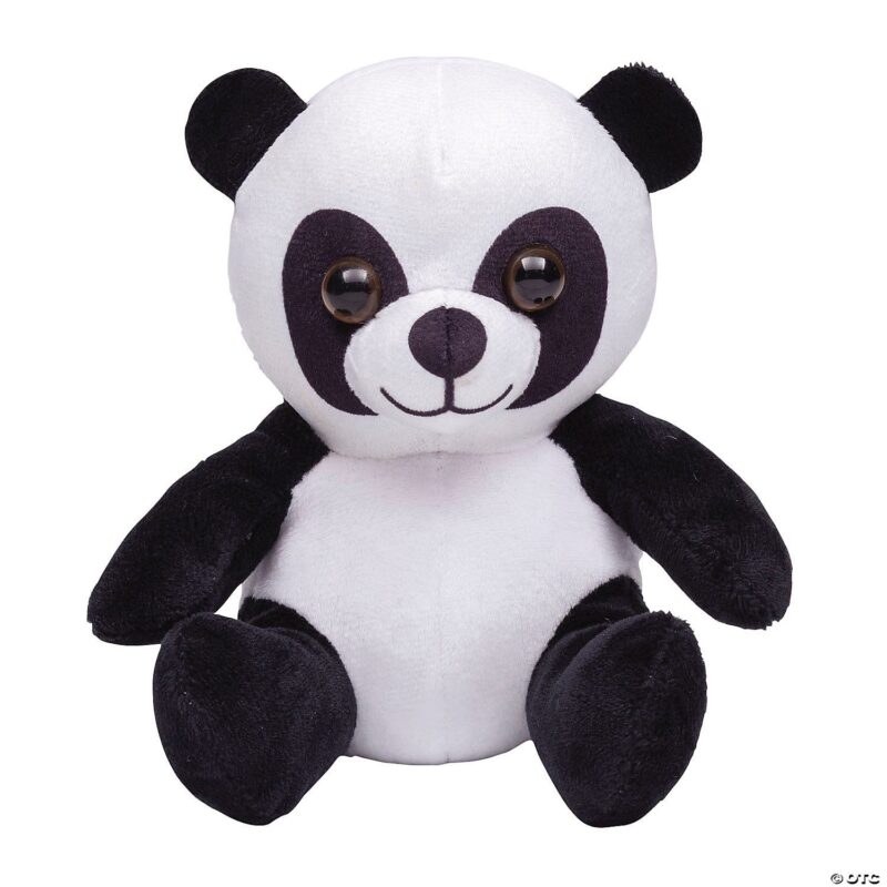 Black & White Stuffed Plush Panda Bears,