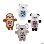 Bulk Jesus Loves Me Stuffed Animal Assortment