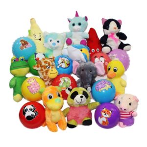 Generic Plush & Cartoon Ball Mix