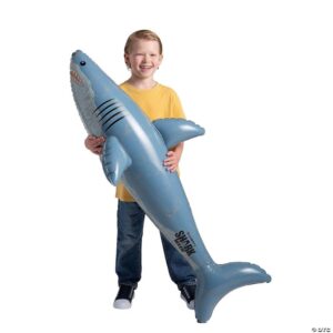 inflatable great white shark