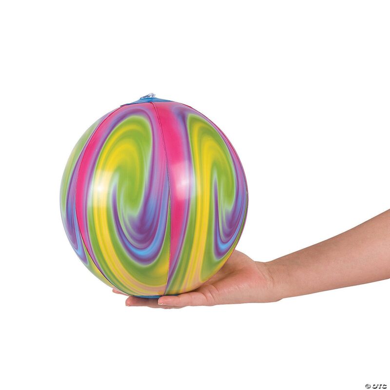 Inflatable Tie-Dye Beach Balls