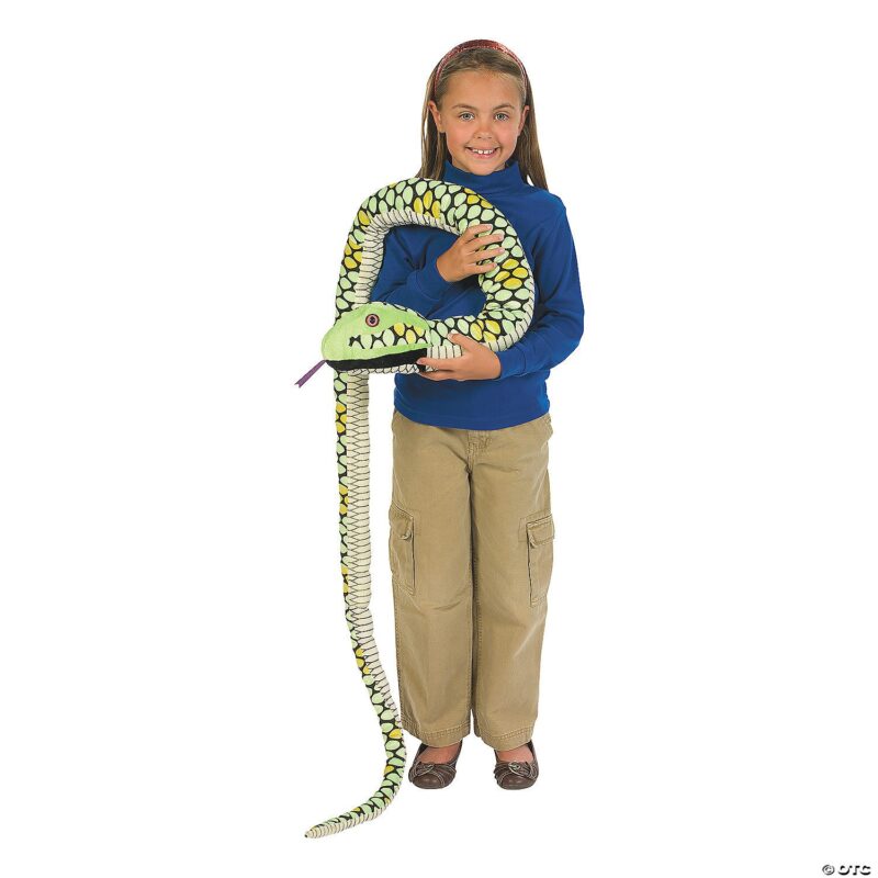 Lifelike Plush Snake