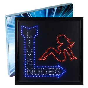 Live Nudes LED Sign