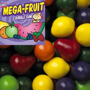 Mega Fruit Jumbo Gumballs