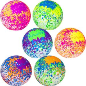 Neon Splatter Balls