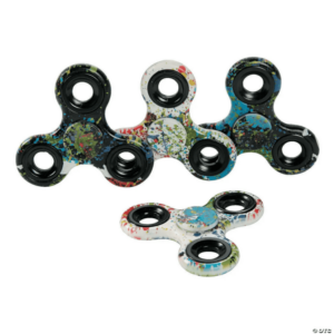 Paint Splatter Fidget Spinners - Case of 240