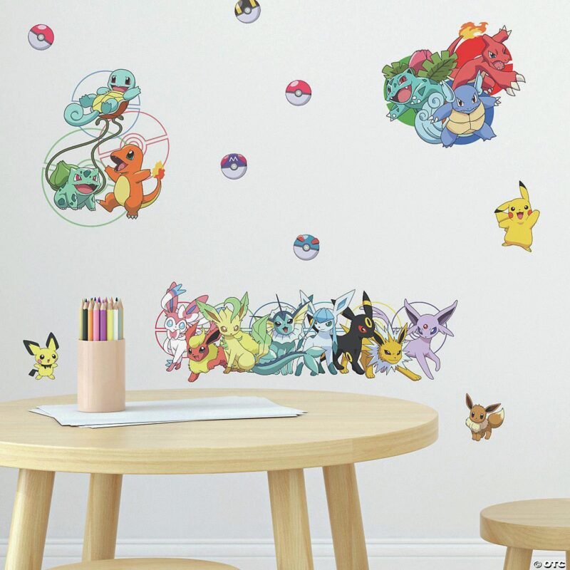 Pokémon wall decor