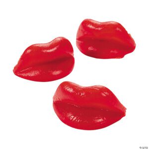 Red Wax Lips Candy