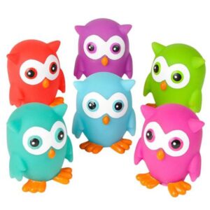 Rubber Cute Hoots Owls