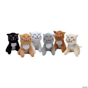 Smiling Stuffed Cats