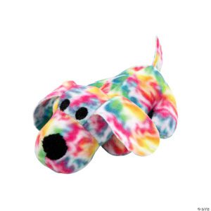 Tie-Dye Mini Plush Dogs