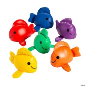 Vinyl Fish Bean Bags Assorted