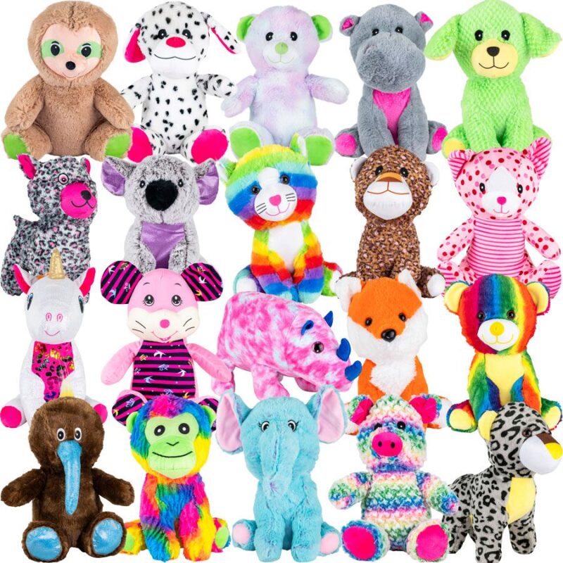 cheap plush toys bulk case