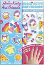 hello kitty & friends pool party stickers flat vending