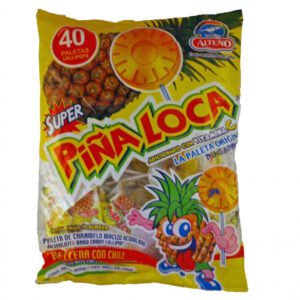 Alteño Super Piña Loca lollipops