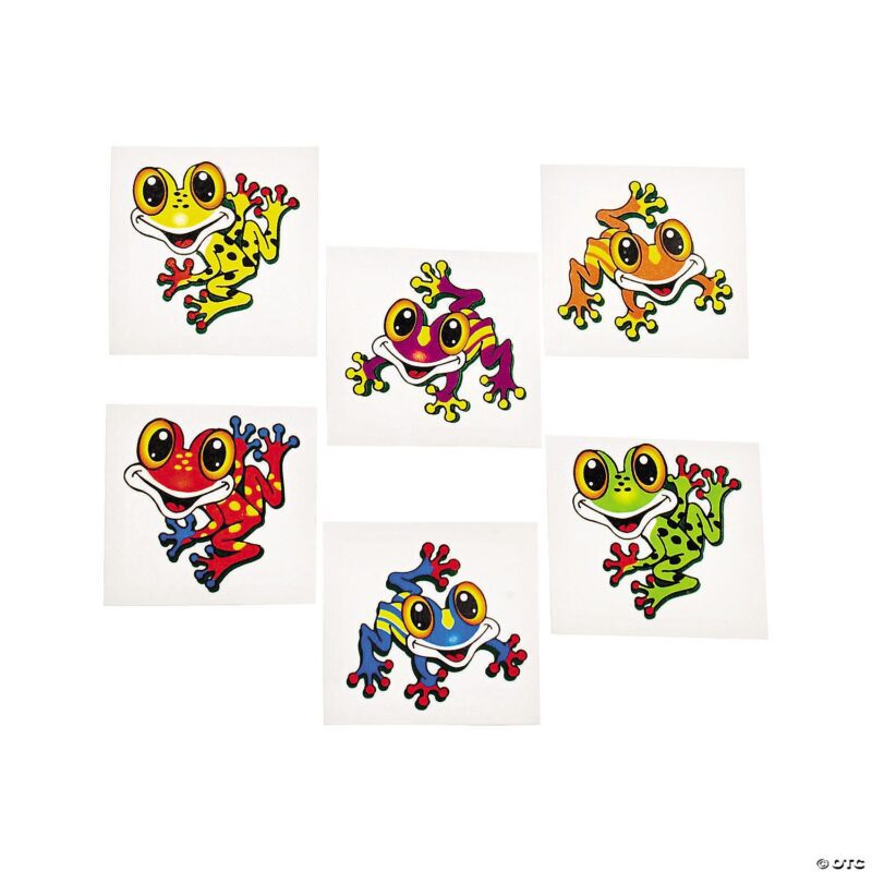 Assorted Frog Tattoos