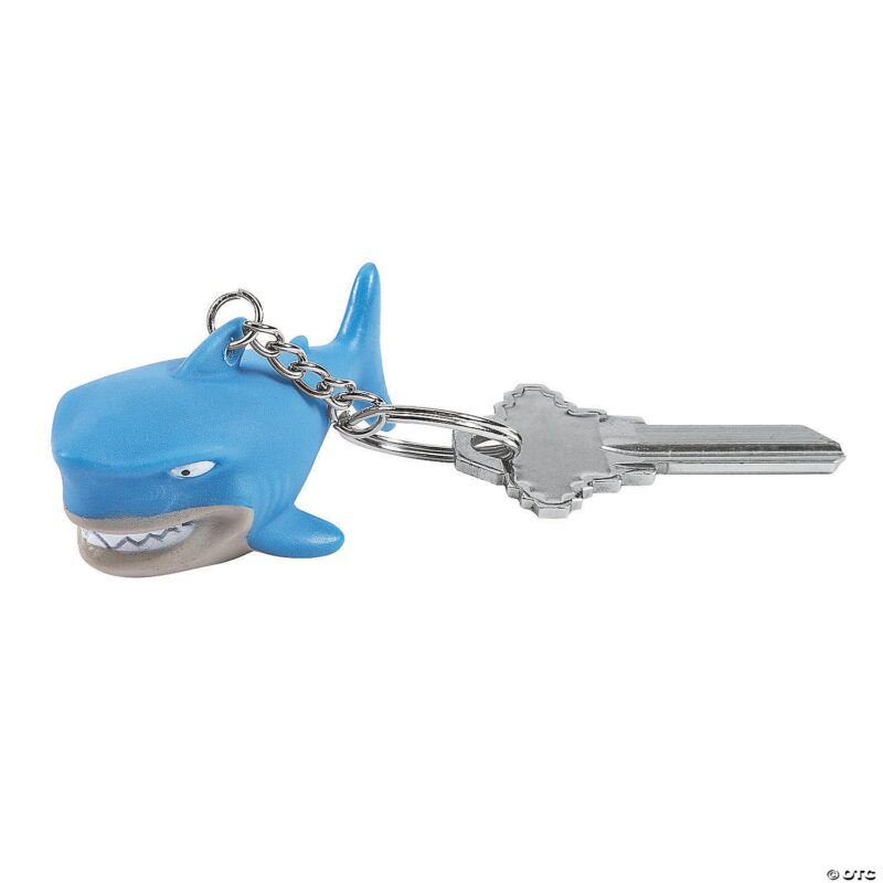 Blue Shark Keychains