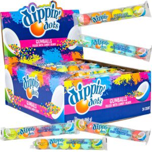 Dippin' Dots filled gumballs