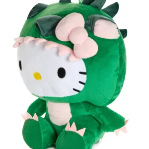 Hello Kitty Green Dragon Plush