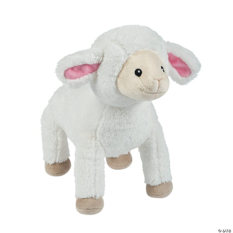 Jumbo Plush Lamb Stuffed Animal