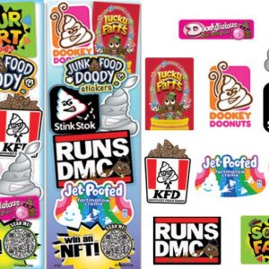 Junk Food Doody Stickers #1