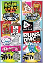 Junk Food Doody Stickers #4