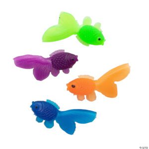 Mini Vinyl Goldfish Toys