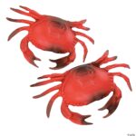 Plastic Crab Decor (144 Pieces)