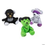 Stuffed Halloween Plush Bears