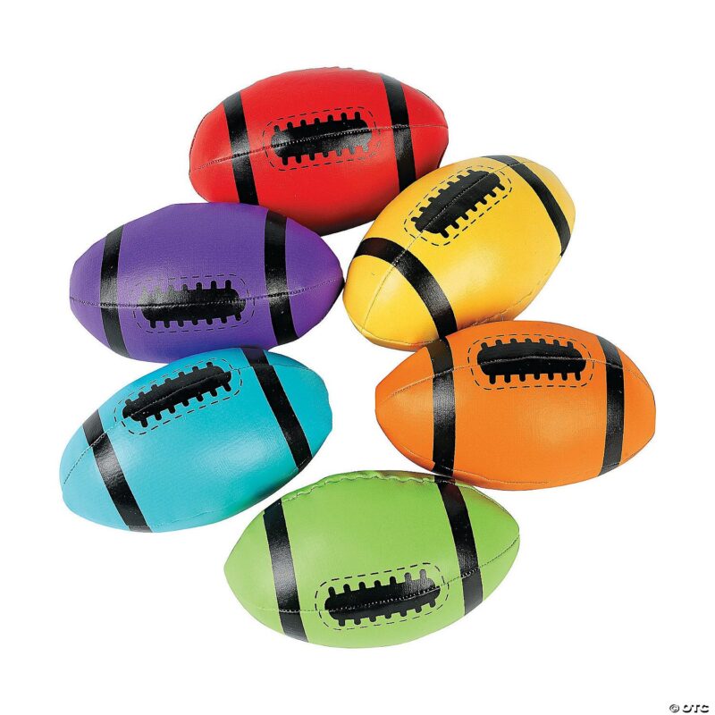 Vinyl Foam-Filled Small Footballs