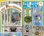 My Pet Money #2 Play Money - 310 Pieces fake money for kids