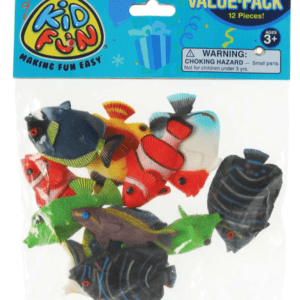 plastic tropical toy fish