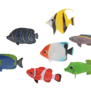 plastic tropical toy fish