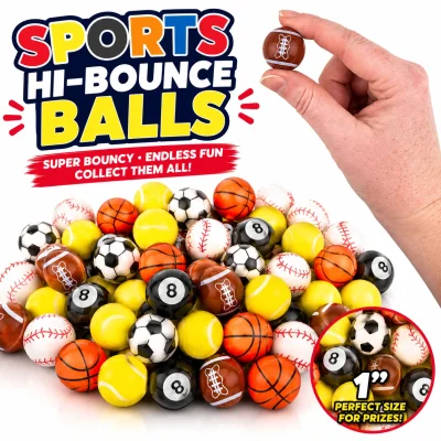 25mm Hi-Bounce Sports Ball Mix (2000-Pack)