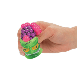 squeezable zombie brain toy