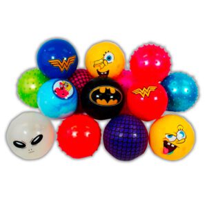 5-Inch Knobby & Character Ball Mix - 500 Pack