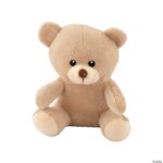 6-Inch Beige Teddy Bears | Bulk 120-Piece Plush Toy Pack