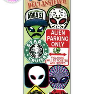 Alien Force (Prismatic) Stickers (300 Count) - Bulk Vend Refills