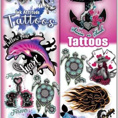 Black Ink Girls Tattoos #2