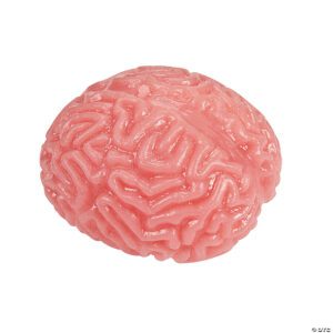 Brain Stress Ball - Brain-Shaped Splat Balls Perfect for Spooky Party Favors