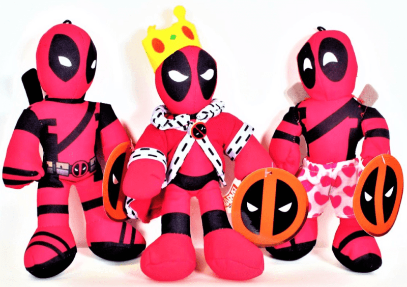 14-Inch Jumbo Marvel Deadpool Plush Assorted Characters (32-Pack)