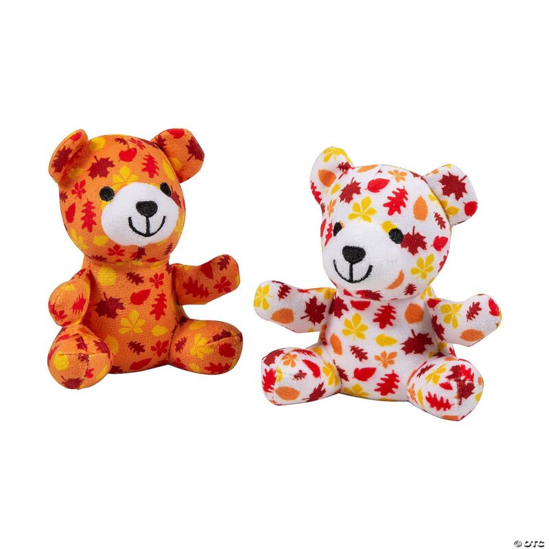 Fall Plush Teddy Bears