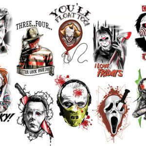 Fright Night Tattoos (300 Count) - Bulk Vending Refills