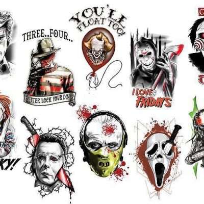 Fright Night Tattoos (300 Count) - Bulk Vending Refills