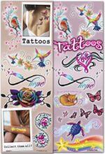 Girls Arm and Back Tattoos - 300 Count Collection