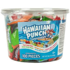 Hawaiian Punch Candy Chews Tub (100 pcs)