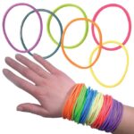 Jelly Bracelets in 1.1in Capsules (250pcs) - Neon Collection