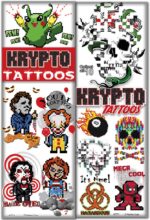 Krypto Villain Tattoos - 300 Count Collection