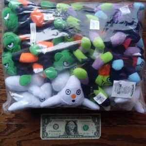 Mini Halloween Plush Monsters Assortment (72 Pieces) - Plush Bean Bag Toys