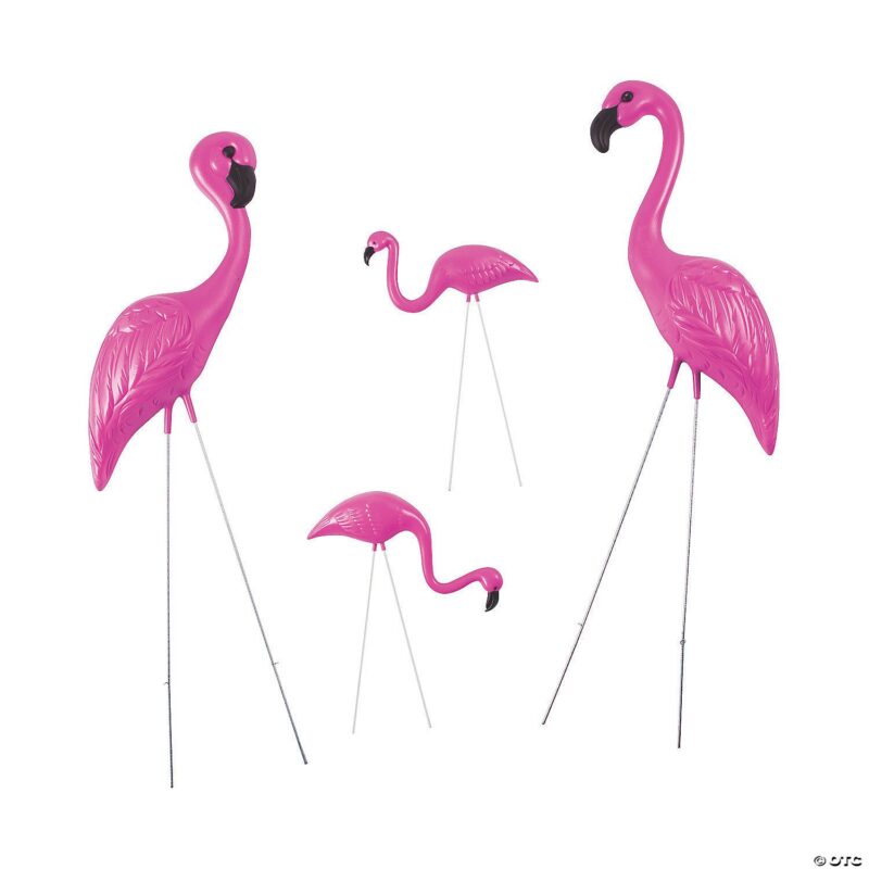 Pink Flamingo Lawn Decor